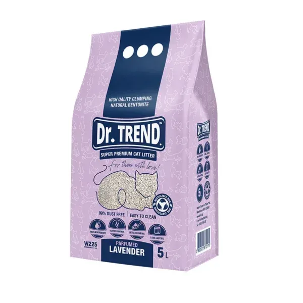 (0174) Dr. Trend бентонит (лаванда)