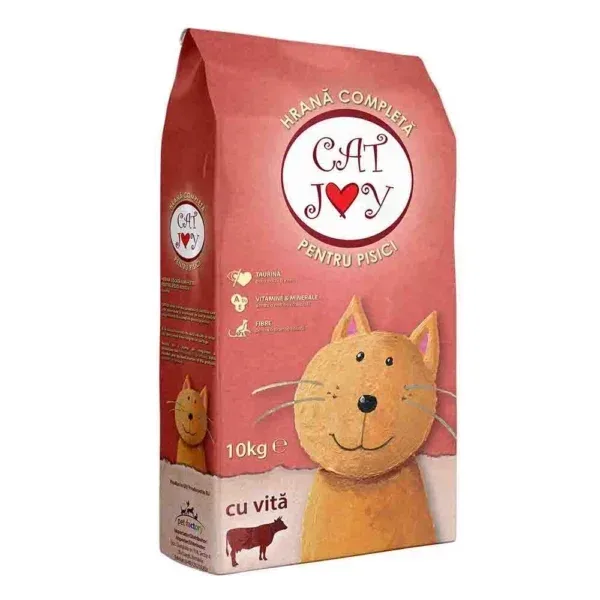 (0230) CAT JOY корм для кошек с говядиной 10 кг