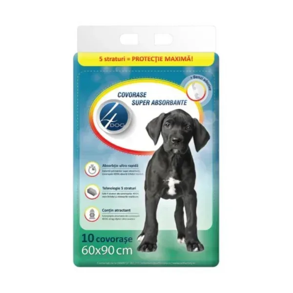 (0546) 4DOG абсорбирующие пеленки 60×90 см