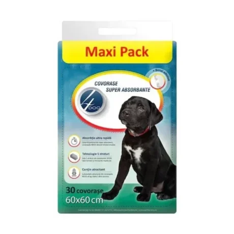 4Dog пеленки для собак 60x60, Maxi 30шт