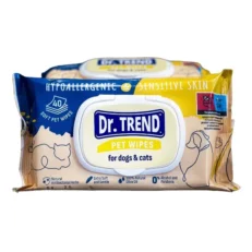 (0075) Dr.Trend салфетки гипоаллергенные и для чувствительной кожи 40 шт.