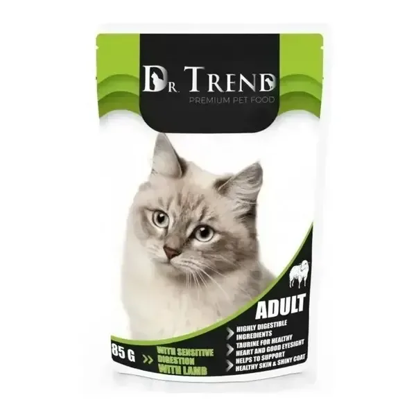 (8537) Dr.Trend для взрослых кошек с чувствительным пищеварением
