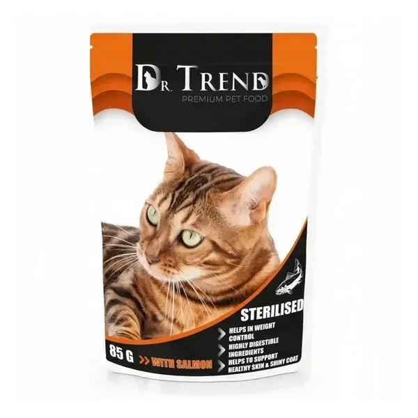 (8582) Dr.Trend для стерилизованных кошек с лососем 0