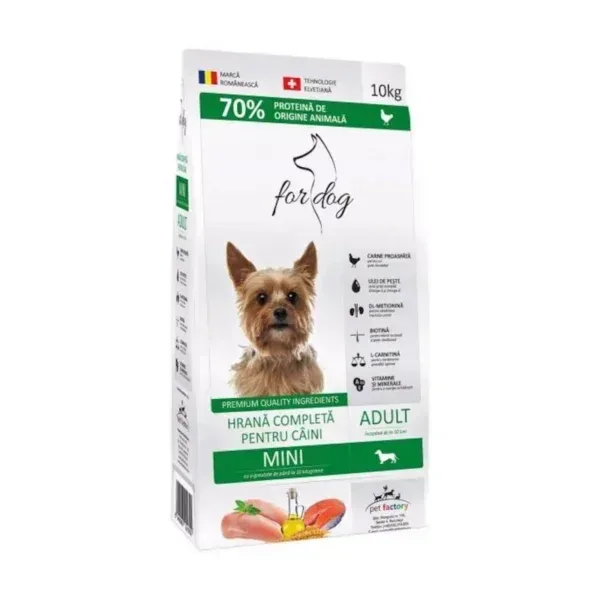 (9302) FOR DOG сухой корм для взрослых собак мелких пород 10 кг
