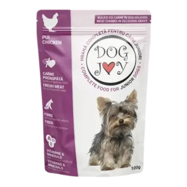 (4146) DOG JOY щенок (курица) 100г