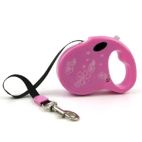 4DOG DELUXE. Lesă retractabilă pentru câini de rase miniaturale Color 3m