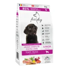 (2937) FOR DOG сухой корм для щенков с курицей 3 кг