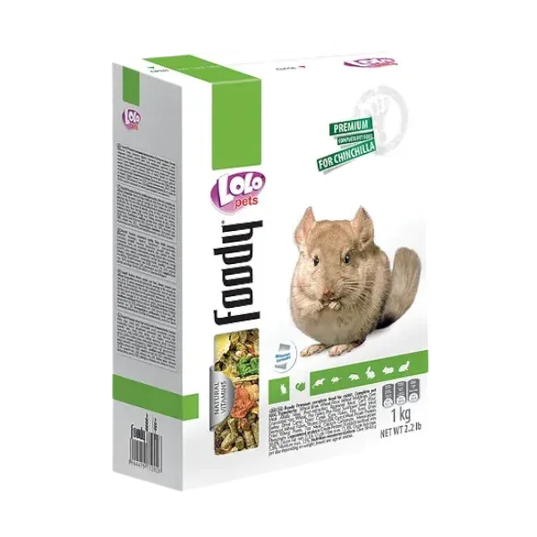 (6026) FOODY PREMIUM полный корм для шиншилл
