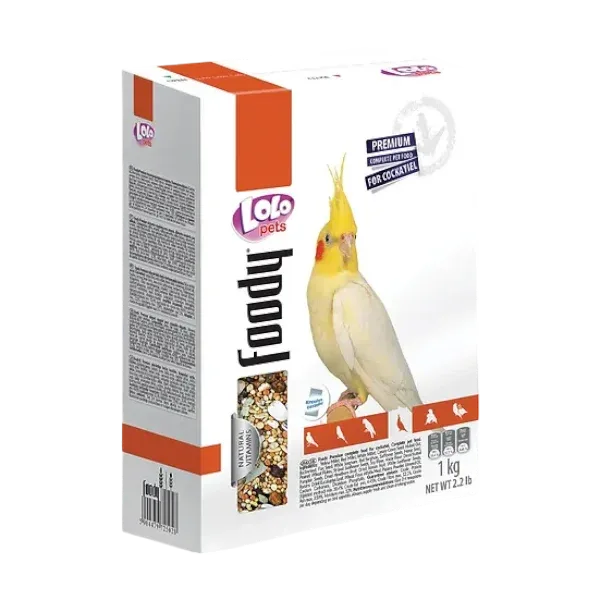(2027) FOODY PREMIUM полный корм для корелл
