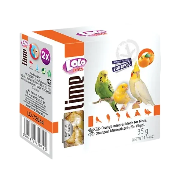 (0542) LOLO PETS минеральный блок для птиц