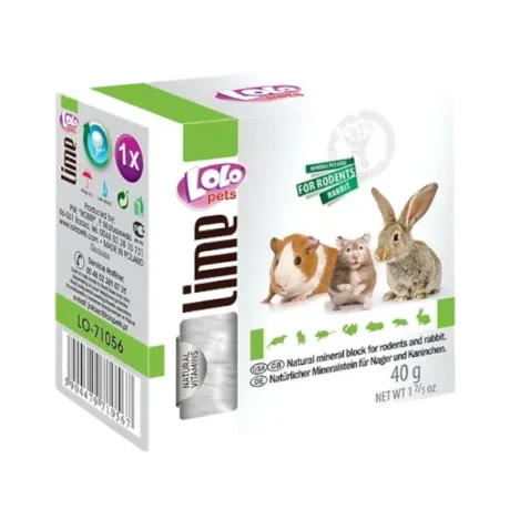Lolo Pets. минеральная натуральная добавка для грызунов и кроликов 40г