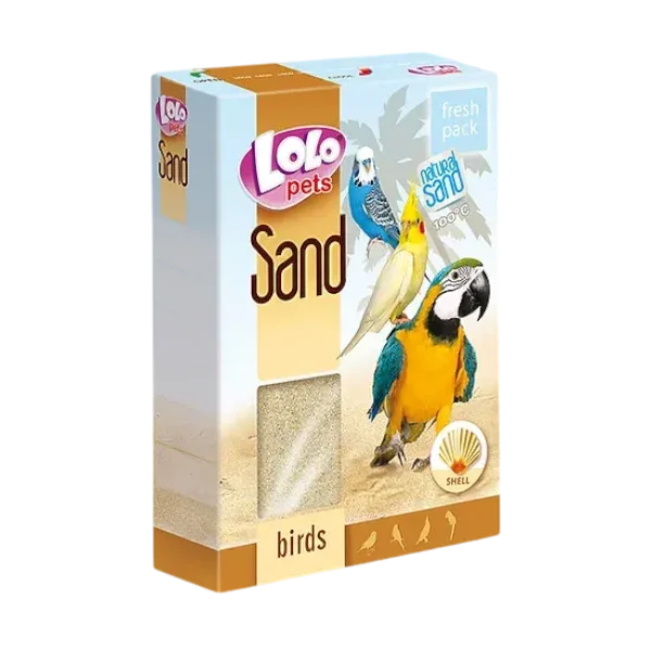 (0818) LOLO PETS песок для птиц