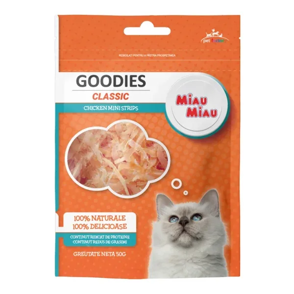 (3545) MIAU MIAU GOODIES МИНИ-ЛЕНТЫ ИЗ КУРИЦЫ 50 г