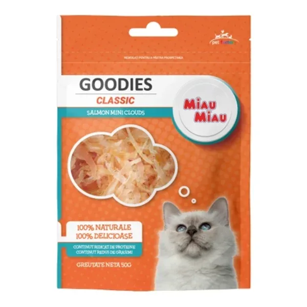 (3552) MIAU MIAU GOODIES МИНИ-ОБЛАЧКИ ИЗ ЛОСОСЯ 50 г