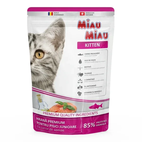 (2968) MIAU MIAU сухой корм для котят 800 г