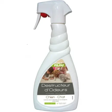 Pilou spray pentru eliminarea mirosului la pisici și câini 500ml