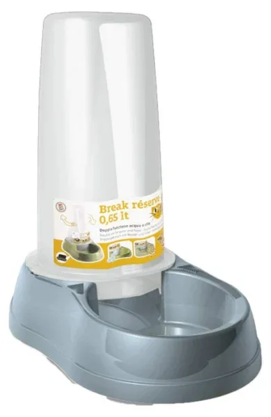 StefanPlast. Dispenser pentru câini și pisici cu funcție antiderapantă. 0.65 l.