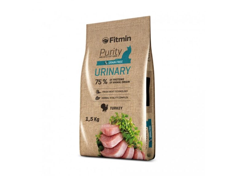 Fitmin. Сухой корм для кошек с индейкой. 1