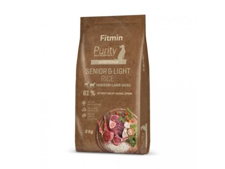 Fitmin. Сухой корм для пожилых собак с мясом ягненка и оленины. 2 кг.