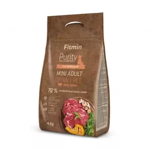 Fitmin. Сухой корм для взрослых собак с говядиной. 4 кг.
