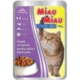 Miau Miau. Влажный корм для стерилизованных кошек с курицей. 100 г.