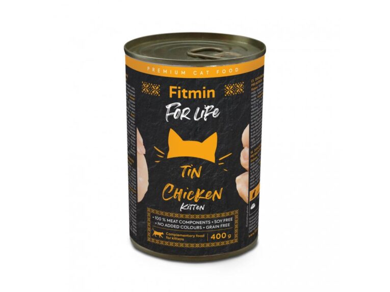 Fitmin. Влажный корм для котят с курицей. 400 г.