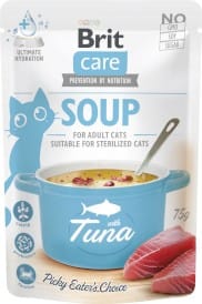 Brit Care. Влажный корм для взрослых кошек с тунцом. 75 г.