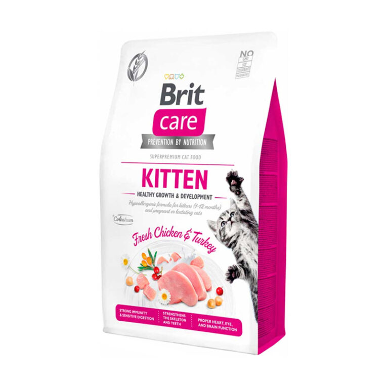 Brit Care. Сухой корм для котят с курицей и индейкой. 7 кг.