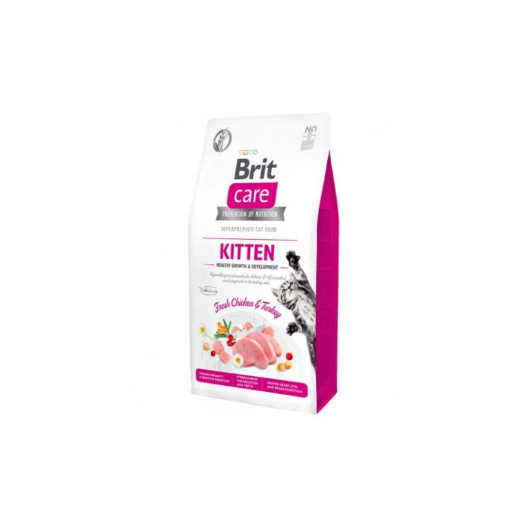 Brit Care. Сухой корм для котят с курицей и индейкой. 7 кг.