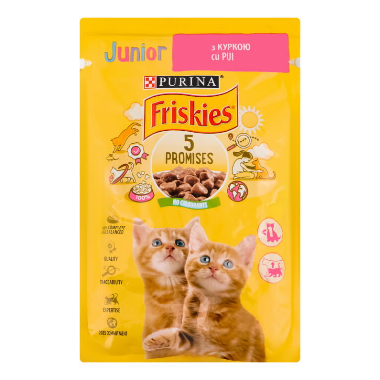 Friskies. Влажный корм для котят с курицей. 85 г.