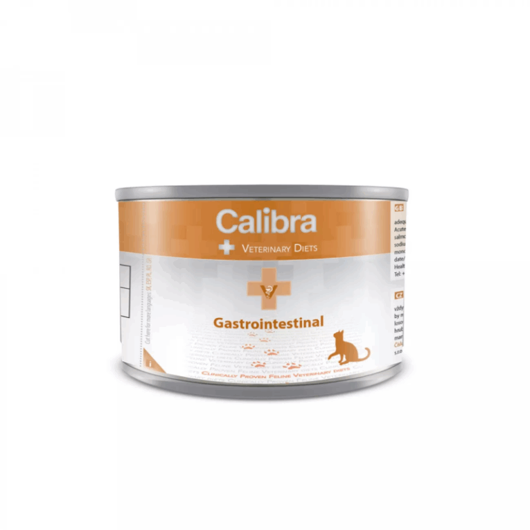 Calibra. Влажный корм для кошек с гастроинтестинальными проблемами. 200 г.