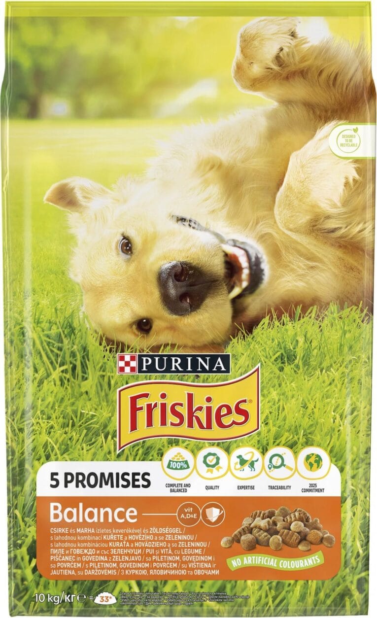 Purina. Сухой корм для взрослых собак с курицей и овощами. 2.4 кг.