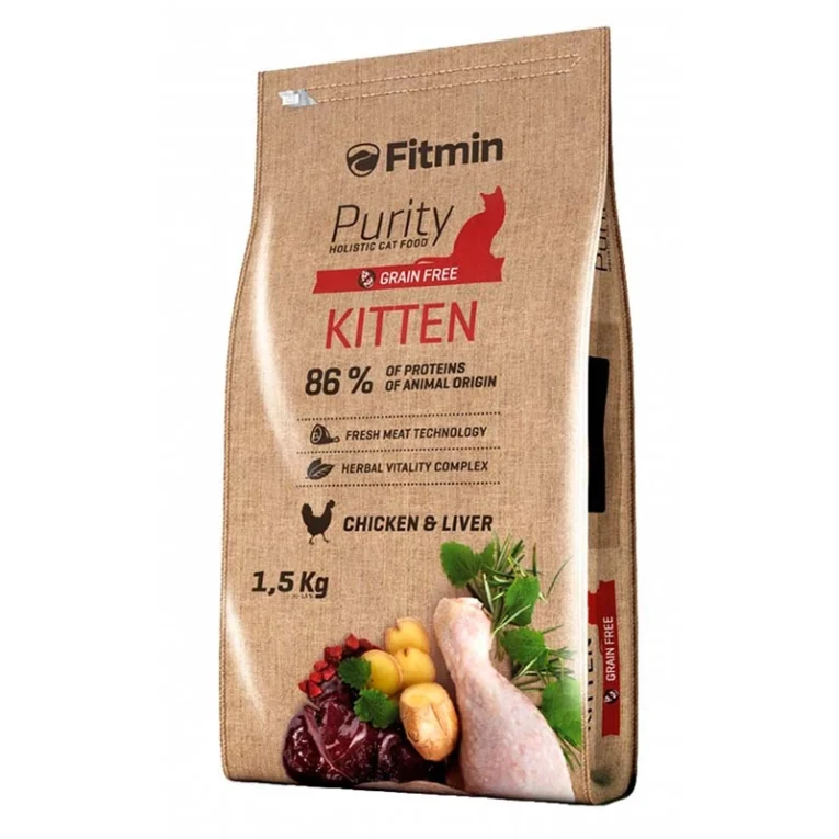 Fitmin. Сухой корм для котят с курицей. 10 кг.