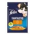 Felix. Влажный корм для взрослых кошек с курицей в желе. 85 г.