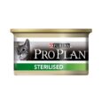 Purina Pro Plan. Консервированный корм для стерилизованных кошек с тунцом и лососем. 85 г.
