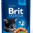 Brit Premium. Влажный корм для котят с курицей. 100 г.