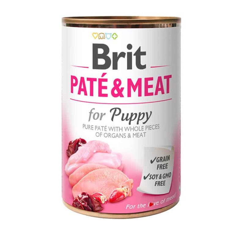 Brit. Влажный корм для щенков с говядиной и индейкой. 400 г.