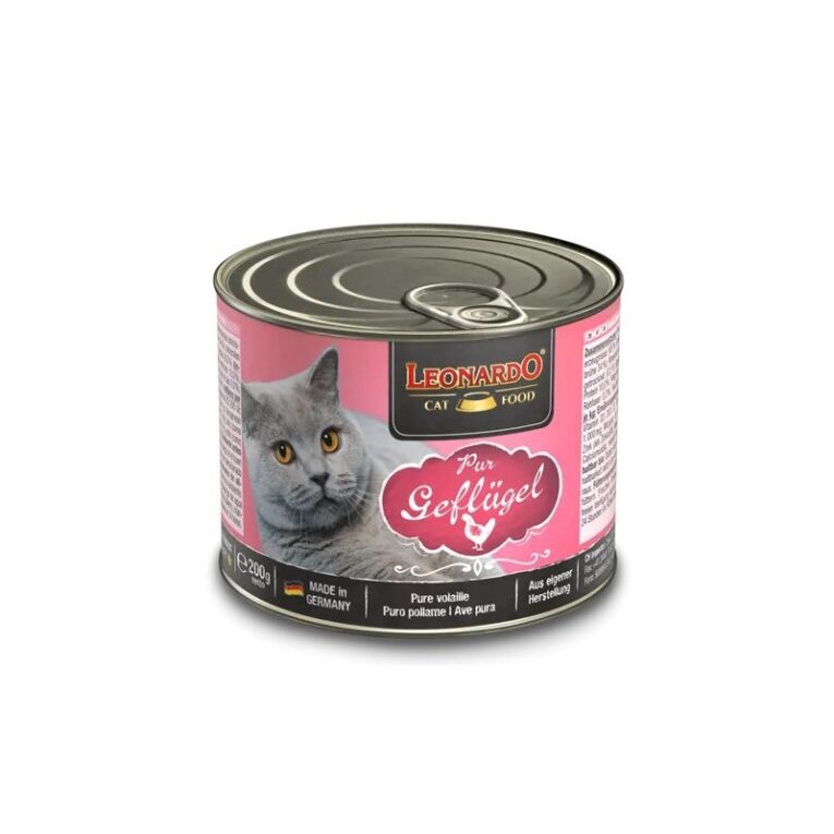 Leonardo. Влажный корм для кошек с курицей. 200 гр.