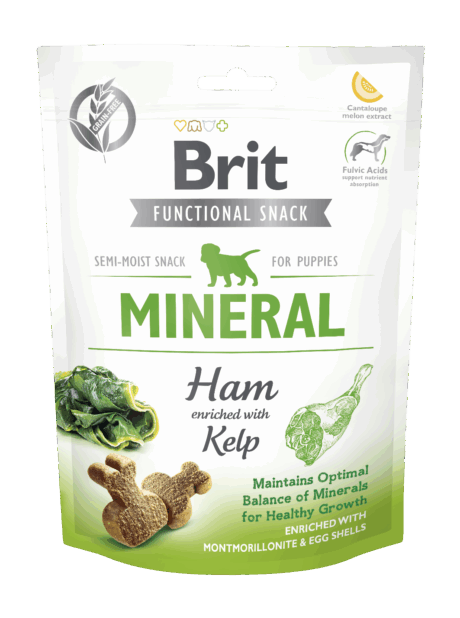 Brit. Recompensă pentru căței cu minerale. 150 g.
