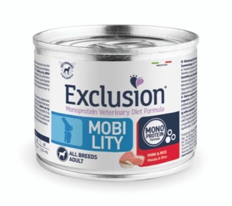 Exclusion. Ветеринарный монопротеиновый влажный корм для здоровья суставов для взрослых собак 200г