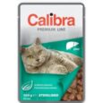 Calibra. Влажный корм для взрослых стерилизованных кошек с печенью. 100 г.