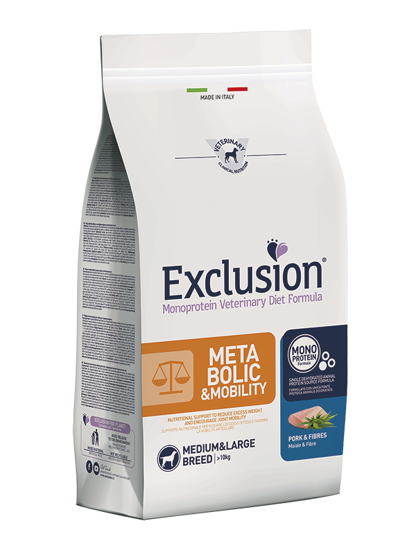 Exclusion Diet. Сухой корм для собак с свининой и клетчаткой. 2 кг.