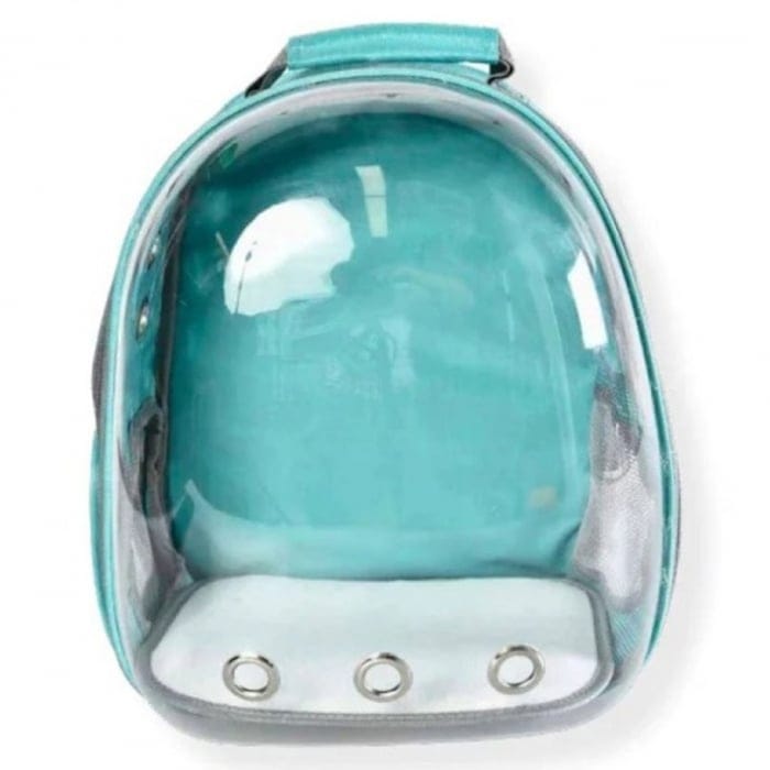 Rucsac transport animale de companie transparent verde. Рюкзак для транспортировки домашних животных с прозрачным окном. 1 шт.