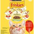 Friskies. Сухой корм для взрослых кошек с говядиной и курицей. 300 г.