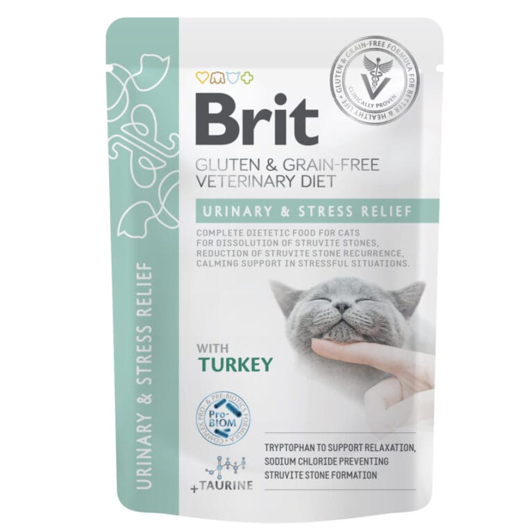 Brit. Влажный корм для взрослых кошек с курицей. 85 гр.
