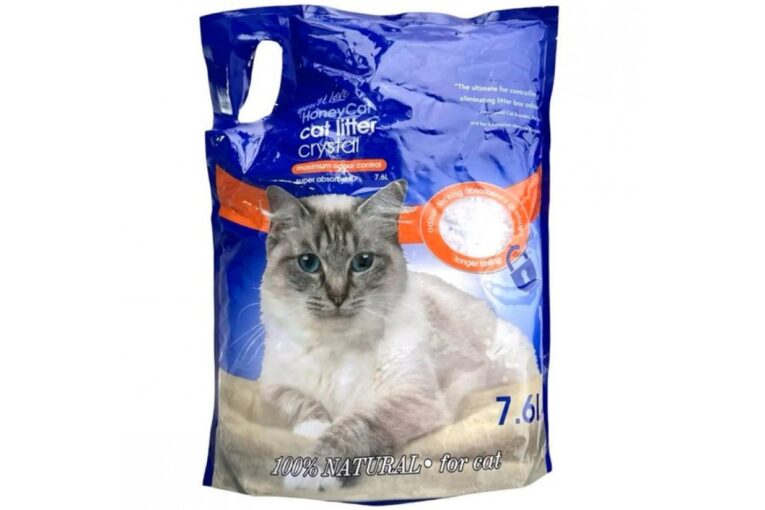 Honey Cat. Силикагелевый наполнитель Crystal для кошачьих туалетов. 3 кг.